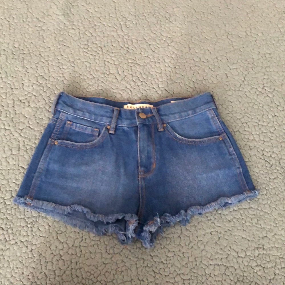 High waisted shorts